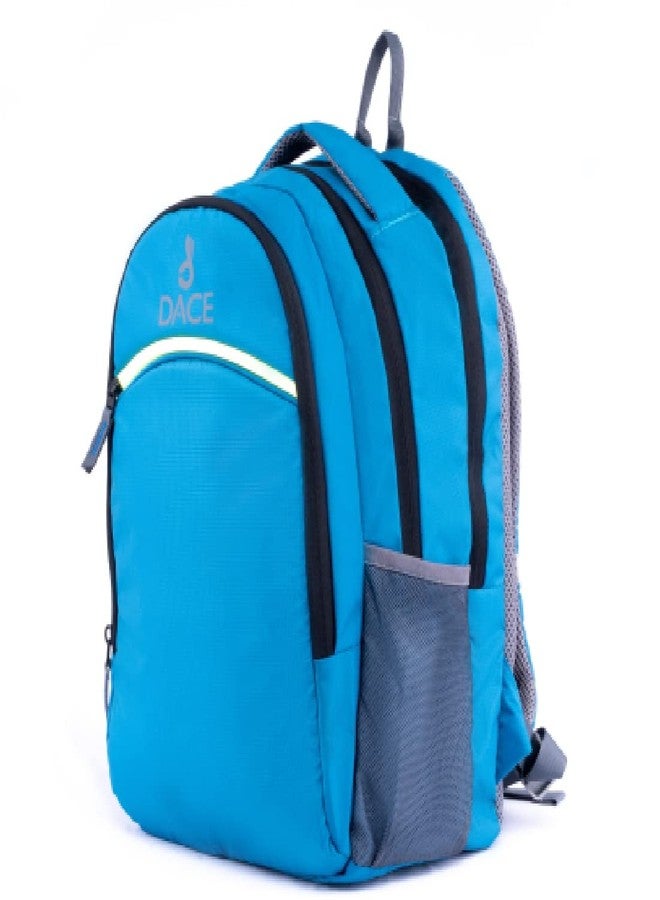 Dace Laptop Bag Blue Casual Waterproof Laptop Backpack/Office Bag/School Bag/College Bag/Business Bag/Unisex Travel Backpack Plain Quick Front Pocket - Image 1